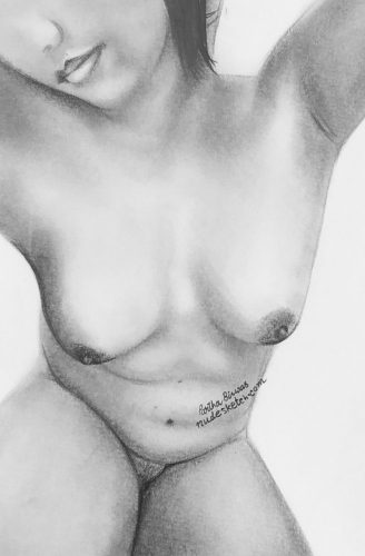 Nude Drawing Nude Portrait